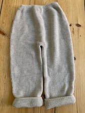 Trilo Selana Strickhose reine Merinowolle dick neuwertig Gr. 92 NP:75,-