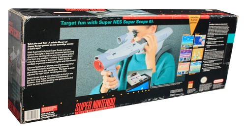 Nintendo nes super scope - super,