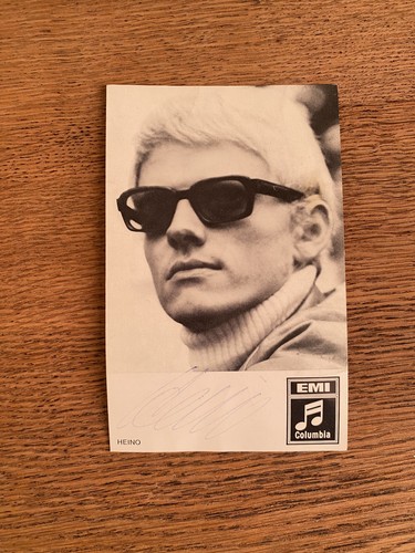 Heino original signierte - original,