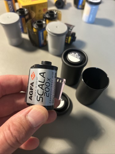 Agfa scala 200x diafilm 35mm - 200x, diafilm,