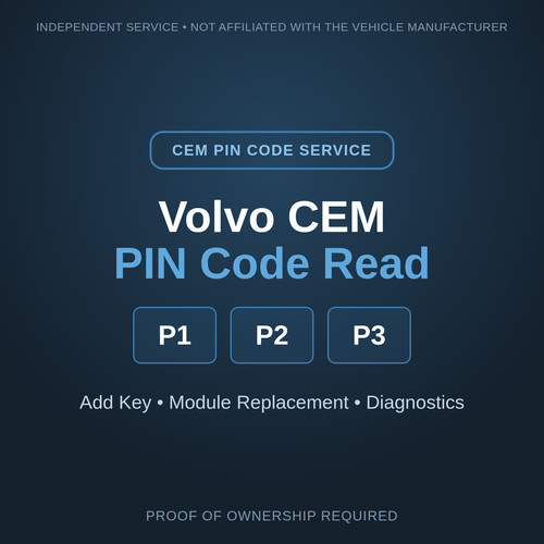 Cem pin code read - cem,