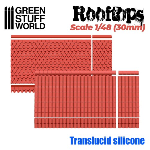 Silikonform dach 48 - -, 1/48