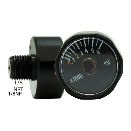 Npt luftmessgerät 3000psi - 1/8,