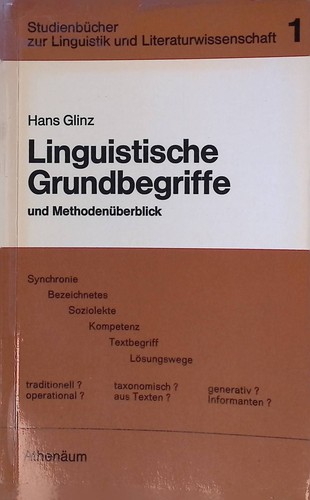 Linguistische grundbegriffe - linguistische,