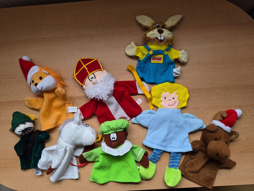 Handpuppen set teilig - set,