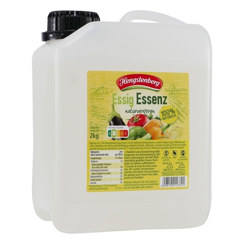 Hengstenberg essig essenz 2kg - hengstenberg, essig-essenz