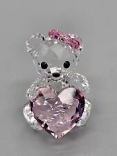 Swarovski Figurine Kris Bear Heart For You