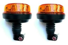 2x LED Rundumleuchte mit 4
