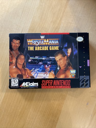 Wwf wrestlemania arcade game - wwf,