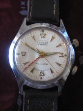 Sowjetische Armbanduhr Wecker Signal Poljot 1. Serie funktioniert gut