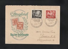 DDR, Brief mit der 271-272 ex Block 7 aus Dresden