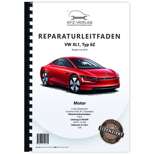 Xl1 typ 2012 2016 2 - vw,