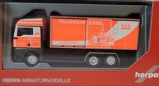 Feuerwehr BF Kassel  Wechsellader WLF + AB-Umwelt / MAN TGS / Herpa Neu & OVP