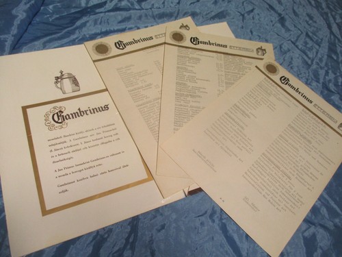 Gambrinus etterem speise - etterem, ,