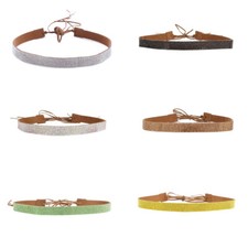 1x Glitzer Strass Hutband