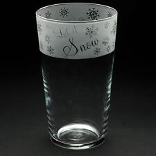 Weihnachten Bier Pint Glas