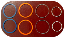 8 Dichtungen Flachdichtung für Armbanduhren 20-31mm - Ersatzteile für Uhrmacher