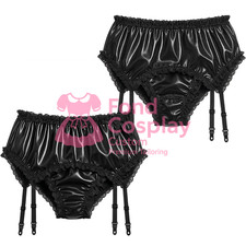 Sissy zofe Schwarz PVC Strapse