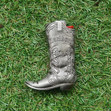 Cowboystiefel Feuerzeung Etui Marlboro