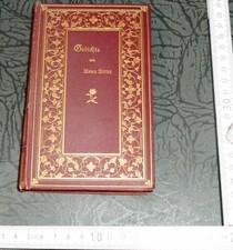 buch GEDICHTE VON ANNA RITTER