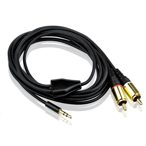 Stecker auf 2 rca y - stecker,