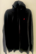 Polo Ralph Lauren Hoodie Herren Gr. XXL Schwarz Langarm