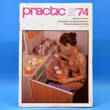 DDR practic 2 1974 MZ ES Zugwarteautomatik Bord Bootswagen Anhänger mit Küche L