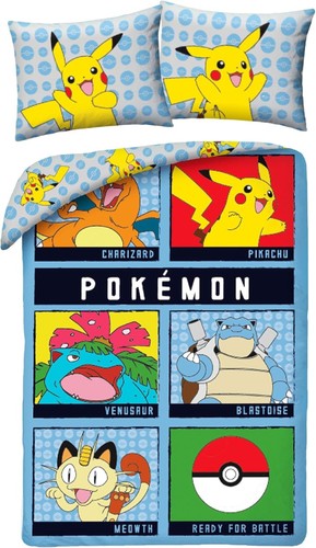 Pokemon bettwäsche set aus - pokemon,