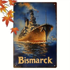 Blechschild Bismarck