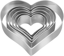 6 Stück Herzausstecher