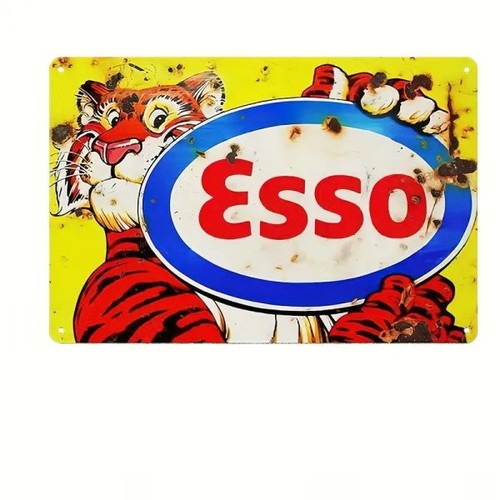 Blechschild esso werbeschild - blechschild,