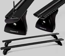 Dachträger Nordrive Silenzio Schwarz für  BMW Seria 5 E60 2003-2009