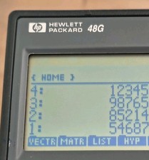 HP48G 32K RAM Taschenrechner