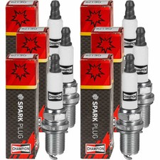 6x CHAMPION Zündkerzen Platin