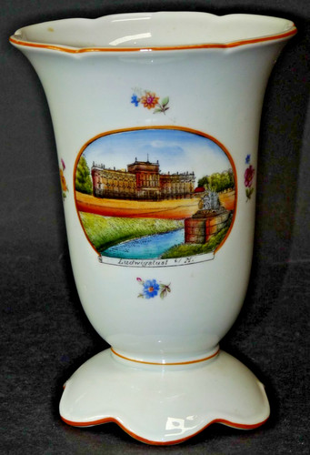 Andenken vase ludwigslust - vase,