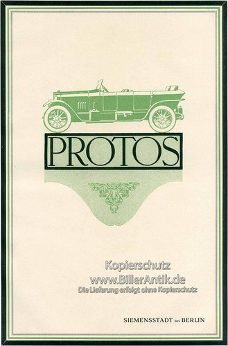 Protos automobile siemensstadt - protos,