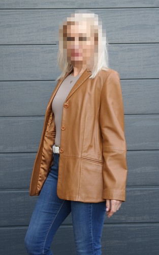 Edle lederjacke von julia - lederjacke,
