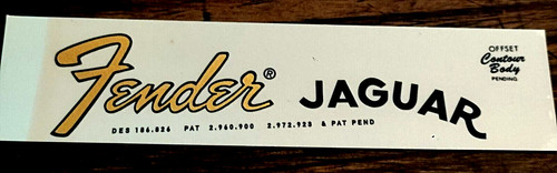 Fender jaguar 1962 - jaguar, 1962-63