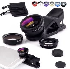 3-in-1 Smartphone Objektiv Set
