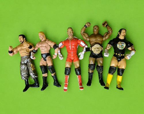 Wwe wrestling figuren - wrestling, 5er