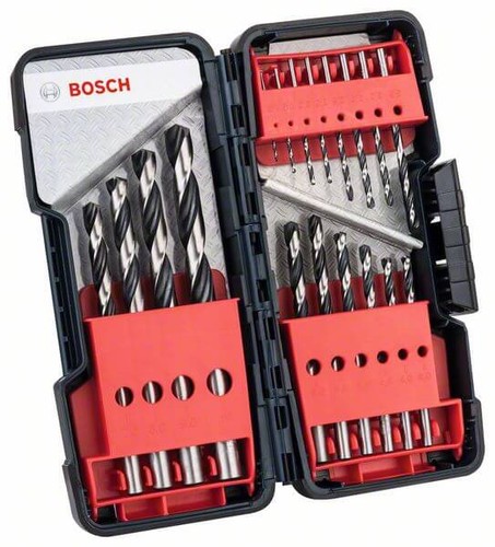 Bosch hss spiralbohrer set - bosch, hss-spiralbohrer-set