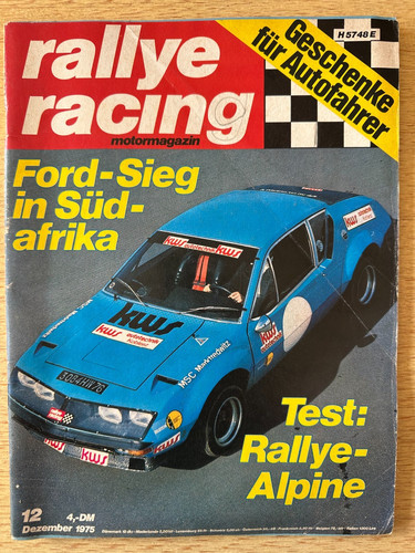Rallye racing 12 ausgabe - nr.,