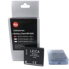 LEICA  AKKU  BP-DC6  für  Leica C-LUX 2 / 3 und Panasonic Lumix DMC-FX30EG u.a.