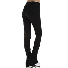 Eiskunstlaufhose Damen Mädchen Eislaufhose Pure Black 3XS   3XL