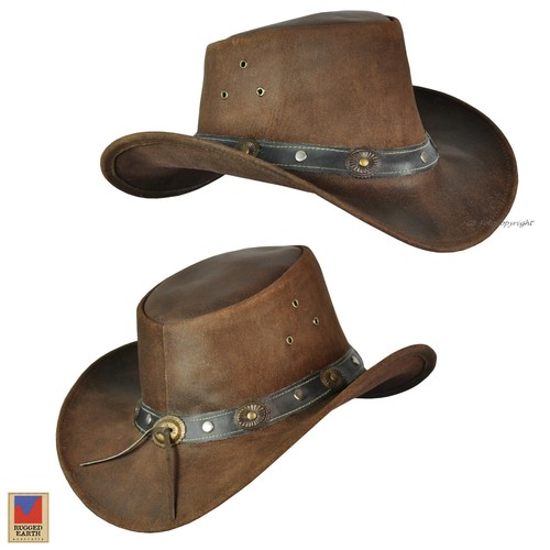 Lederhut australischer style - lederhut,