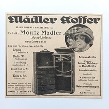 1929 Mädler Koffer Leipzig