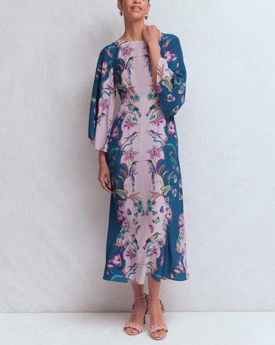 Boden kleid mit engelsärmeln - mit,