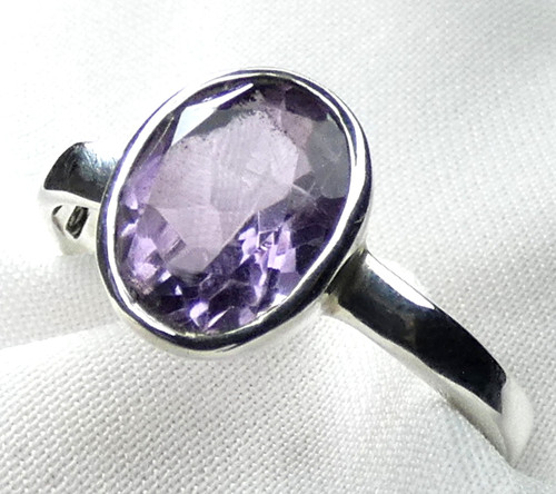 Amethyst ring 925 silber - 💜amethyst,