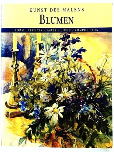 Blumen form technik farbe - blumen.,