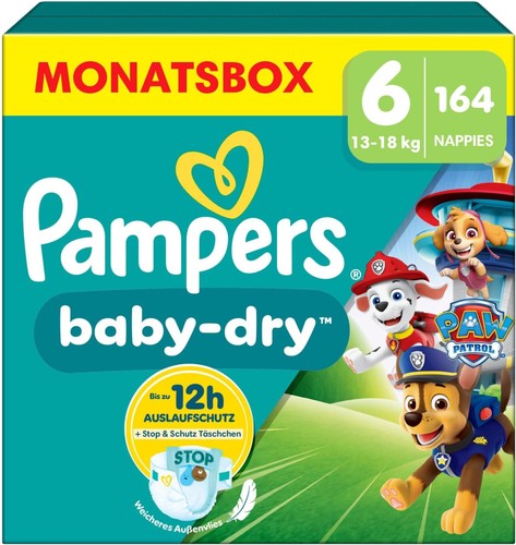 Pampers baby dry paw - paw, patrol
